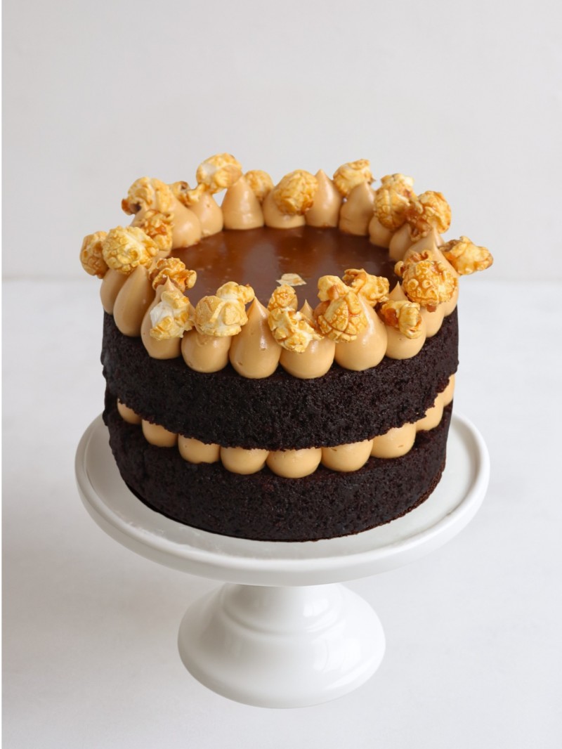 Chocolate Salted Caramel Cake (6 Inch)