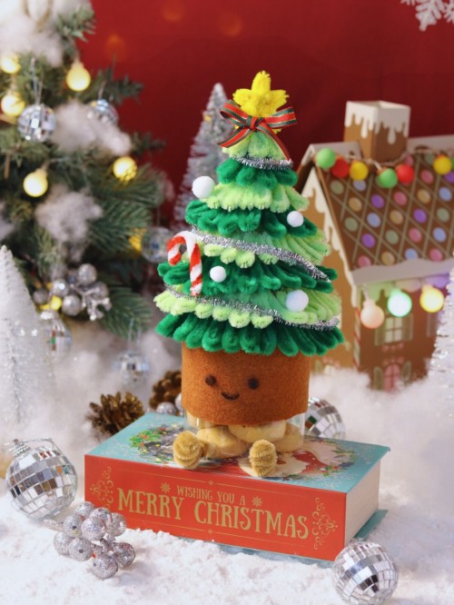 Christmas Tree Butter Cookie Jar
