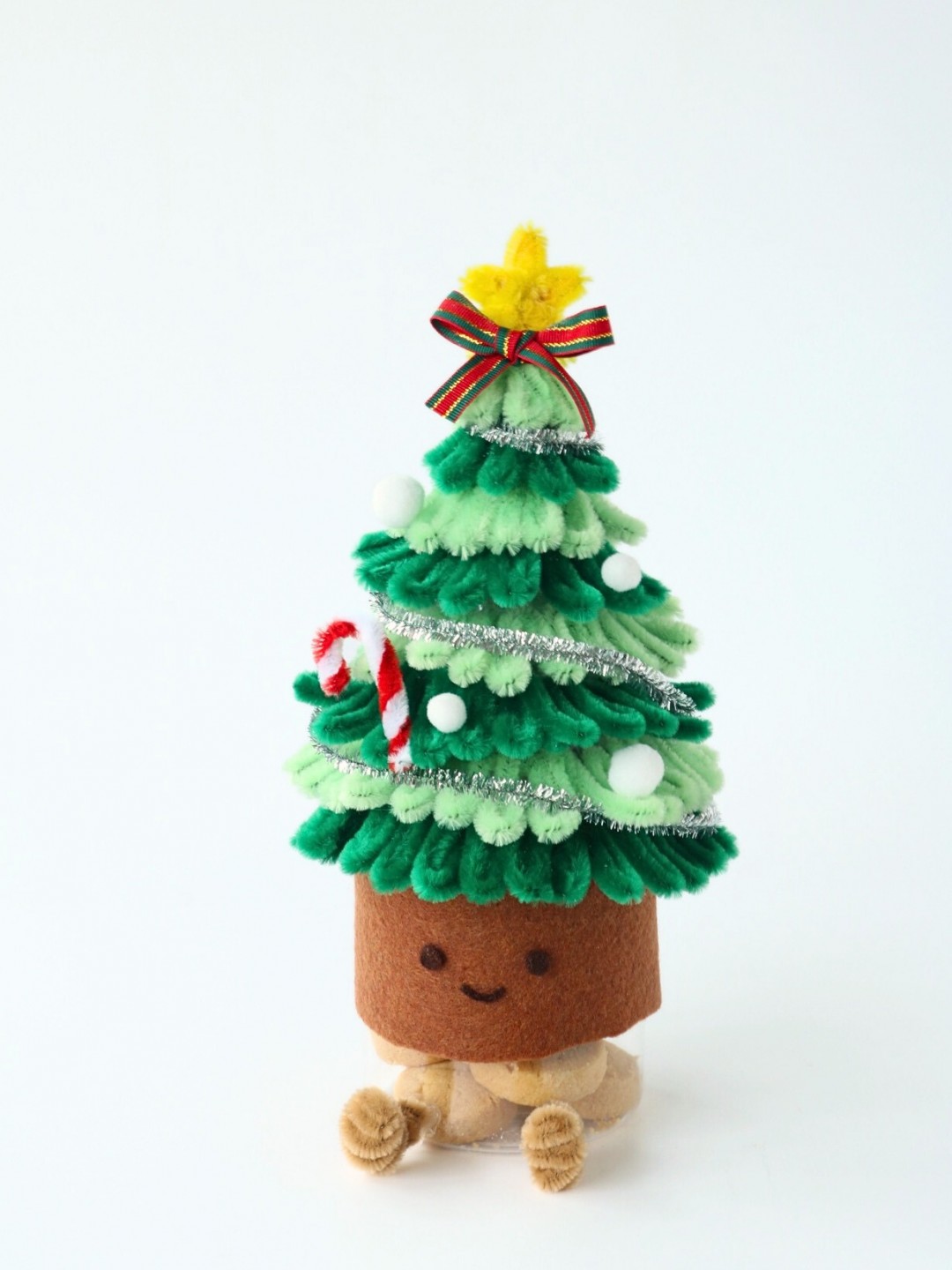 Christmas Tree Butter Cookie Jar
