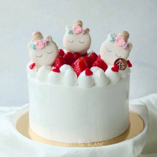Unicorn In Strawberry Paradise