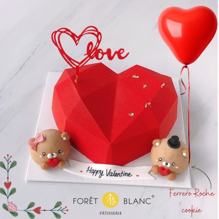 Loving You Cake (Comes with Heart Balloon)