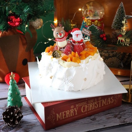 Christmas Pavlova Cake