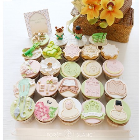 Meriah Lebaran Cupcakes (24 pieces)