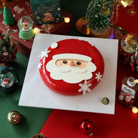 Santa Claus  Christmas Entremet Cake