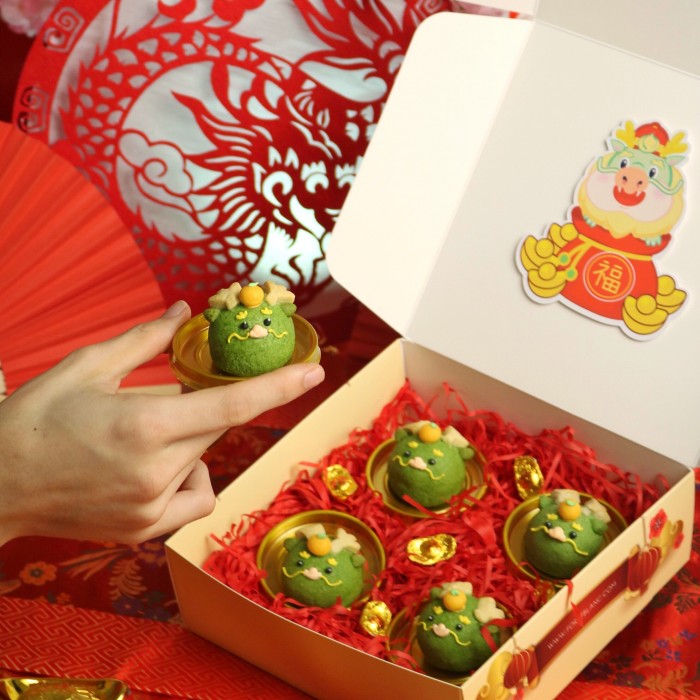 CNY Dragon Pineapple Tart Cookies Set