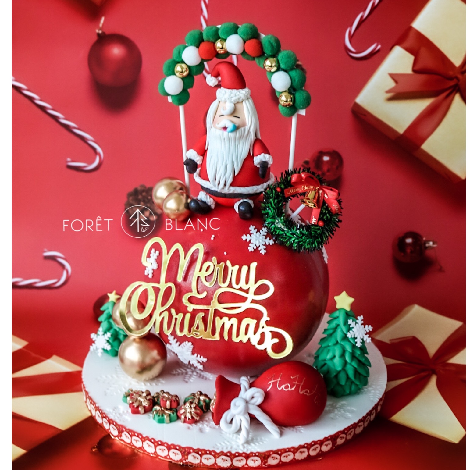 Sleeping Santa Chocolate Pinata | Christmas Special Cake| Cake Delivery ...