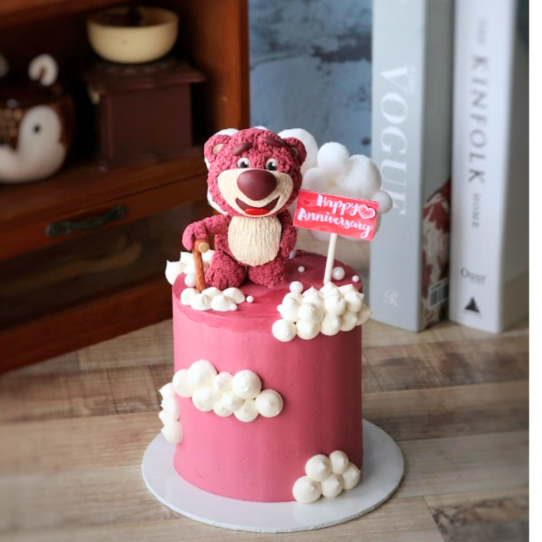 Lotso Bear Cake 4